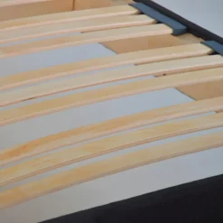 OLYMPE LITERIE | Sommier à Lattes En Bois KIT15 90x190 Cm | Coloris Gris Anthracite | Livré En Kit -Sominova Soldes Boutique sommier 22723301