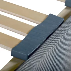 OLYMPE LITERIE | Sommier à Lattes En Bois ERGOSTAR 120x190 Cm | Coloris Gris Clair | Livré En Kit -Sominova Soldes Boutique sommier 22723347