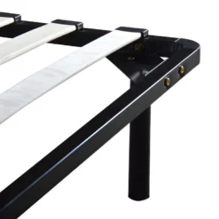 OLYMPE LITERIE | Sommier à Lattes En Métal SOMKIT 140x190 Cm | Coloris Noir | Livré En Kit -Sominova Soldes Boutique sommier 22723381