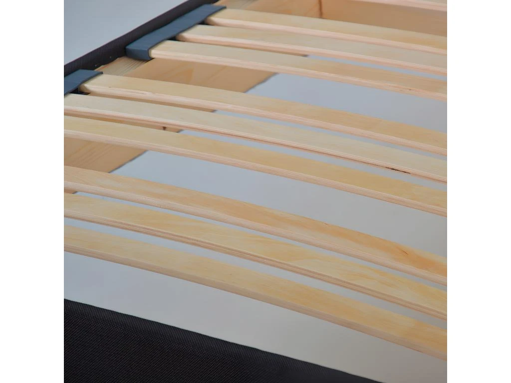 OLYMPE LITERIE | Sommier à Lattes En Bois KIT15 160x200 Cm | Coloris Gris Anthracite | Livré En Kit 5 OLYMPE LITERIE | Sommier à Lattes En Bois KIT15 160x200 Cm | Coloris Gris Anthracite | Livré En Kit – Image 3