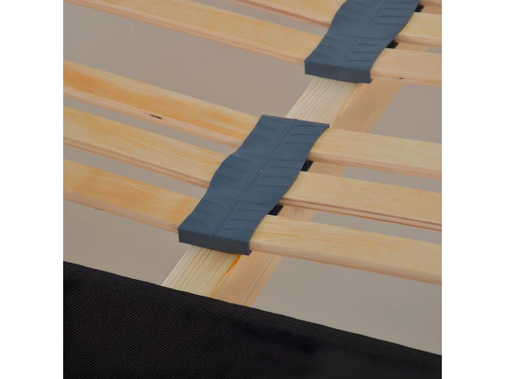 OLYMPE LITERIE | Sommier à Lattes En Bois KIT15 160x200 Cm | Coloris Gris Anthracite | Livré En Kit 6 OLYMPE LITERIE | Sommier à Lattes En Bois KIT15 160x200 Cm | Coloris Gris Anthracite | Livré En Kit – Image 4