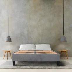 OLYMPE LITERIE | Sommier à Lattes En Bois ERGOSTAR 180x200 Cm | Coloris Gris Clair | Livré En Kit -Sominova Soldes Boutique sommier 22723435