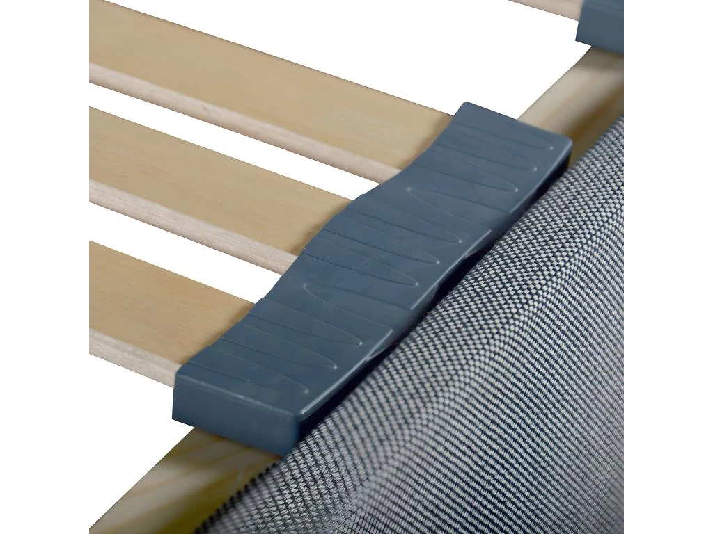 OLYMPE LITERIE | Sommier à Lattes En Bois ERGOSTAR 140x190 Cm | Coloris Gris Clair | Livré En Kit 5 OLYMPE LITERIE | Sommier à Lattes En Bois ERGOSTAR 140x190 Cm | Coloris Gris Clair | Livré En Kit – Image 3