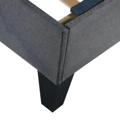 OLYMPE LITERIE | Sommier à Lattes En Bois ERGOSTAR 90x200 Cm | Coloris Gris Clair | Livré En Kit -Sominova Soldes Boutique sommier 22723459