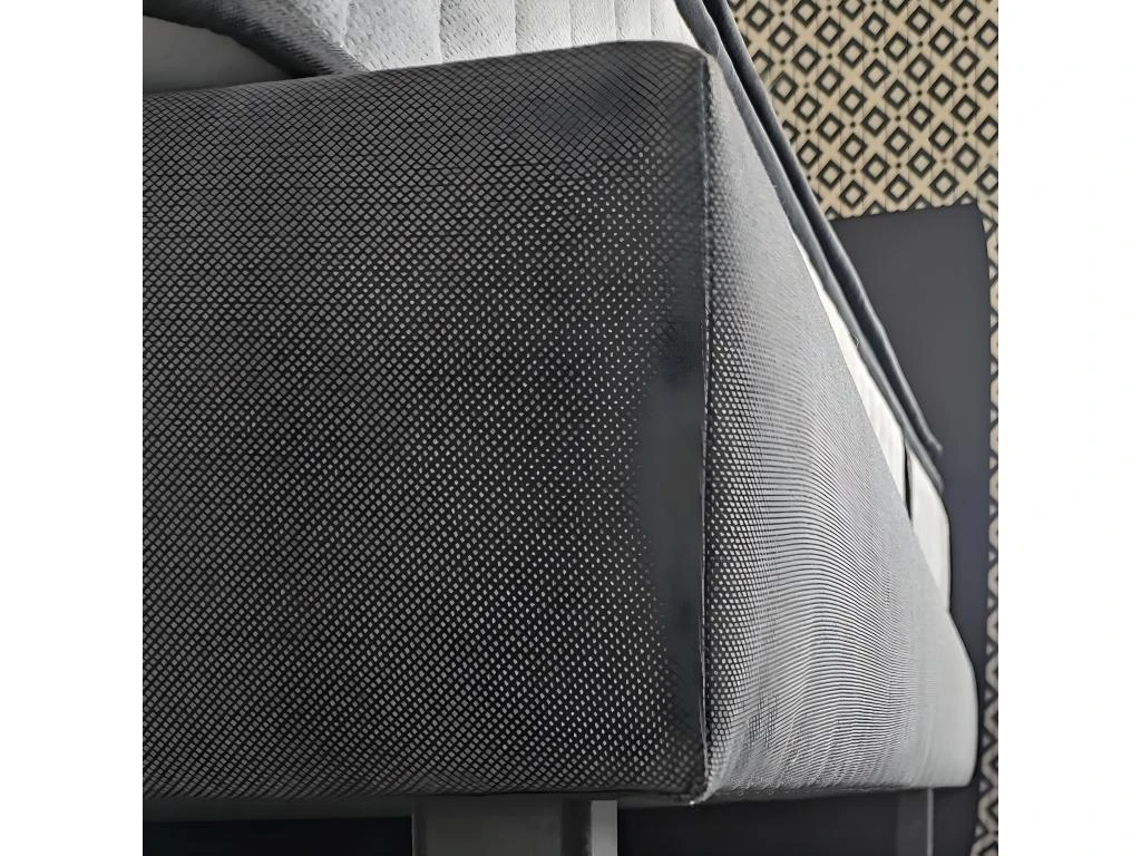 BELLECOUR LITERIE | Sommier Tapissier CONSTANTINE 140x200 Cm | Epaisseur 18 Cm | Gris Anthracite (pieds Non Inclus) 6 BELLECOUR LITERIE | Sommier Tapissier CONSTANTINE 140x200 Cm | Epaisseur 18 Cm | Gris Anthracite (pieds Non Inclus) – Image 4