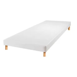 BELLECOUR LITERIE | Sommier Tapissier CAPUCINE 90x190 Cm | Epaisseur 13 Cm | Blanc (pieds Non Inclus) -Sominova Soldes Boutique sommier 22723691