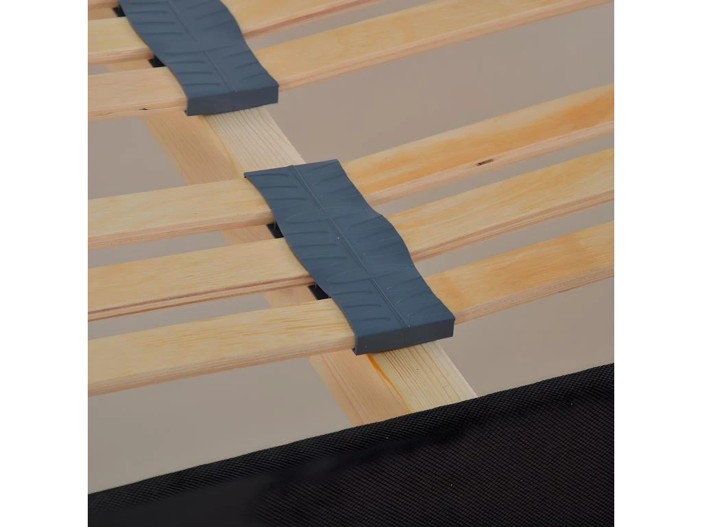 OLYMPE LITERIE | Sommier à Lattes En Bois KIT15 2x120x220 Cm | Coloris Gris Anthracite | Livré En Kit 5 OLYMPE LITERIE | Sommier à Lattes En Bois KIT15 2x120x220 Cm | Coloris Gris Anthracite | Livré En Kit – Image 3