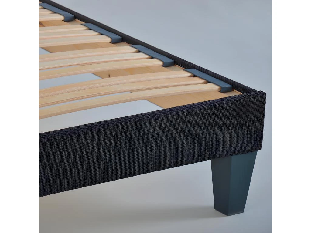 OLYMPE LITERIE | Sommier à Lattes En Bois KIT15 2x120x200 Cm | Coloris Gris Anthracite | Livré En Kit 6 OLYMPE LITERIE | Sommier à Lattes En Bois KIT15 2x120x200 Cm | Coloris Gris Anthracite | Livré En Kit – Image 4