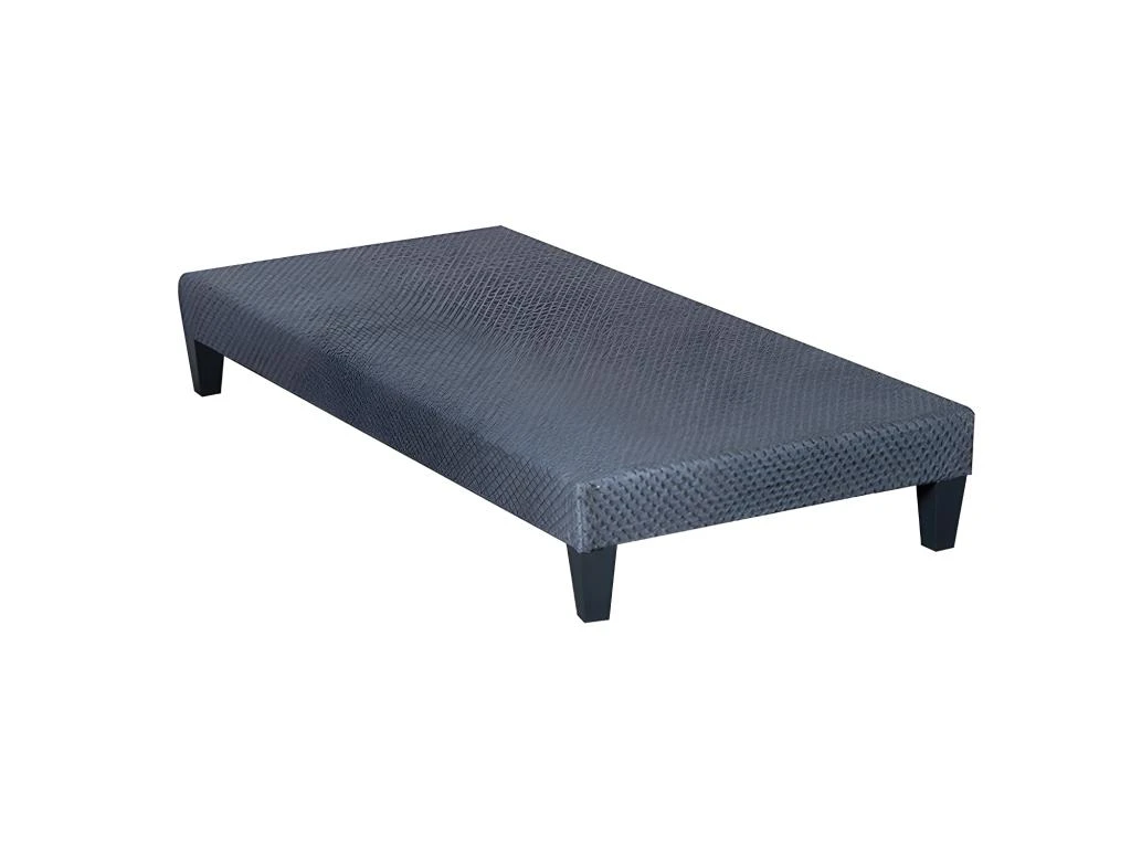 OLYMPE LITERIE | Sommier En Bois TAPISSIER KIT 90x190 Cm | Coloris Gris Ciment | Livré En Kit 3 OLYMPE LITERIE | Sommier En Bois TAPISSIER KIT 90x190 Cm | Coloris Gris Ciment | Livré En Kit