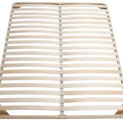 Sommier Cadre à Lattes à Monter 140 X 190 Cm - 2x19 Lattes - Sans Pied - Beige - KALISTA De DREAMEA -Sominova Soldes Boutique sommier 267117