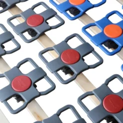 Sommier Cadre à Lattes 140 X 190 Cm - Suspension Tout Plots - ELOSO De DREAMEA PLAY -Sominova Soldes Boutique sommier 2934