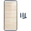 ALTOLATTES - Pack Sommier 20 Lattes 80x190cm + Pieds Bleus