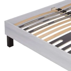 FACILKIT - Sommier Démontable 140x190cm Bois Blanchi -Sominova Soldes Boutique sommier 9003377