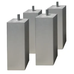 TAPIKIT - Sommier Tapissier Démontable 2x20 Lattes 160x200cm Lin + Pieds Carrés Argent 15cm 7 TAPIKIT - Sommier Tapissier Démontable 2x20 Lattes 160x200cm Lin + Pieds Carrés Argent 15cm -Sominova Soldes Boutique sommier 9003731