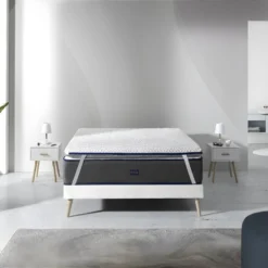 SHAULA Sur Matelas Mousse A Memoire De Forme 150X190 JENO, Epaisseur 8 CM, Dehoussable, Adaptable. 9 SHAULA Sur Matelas Mousse A Memoire De Forme 150X190 JENO, Epaisseur 8 CM, Dehoussable, Adaptable. -Sominova Soldes Boutique surmatelas 9092131