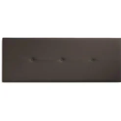 Tête De Lit Judith 160X55 Chocolat, Capitonnée Cuir Synthétique