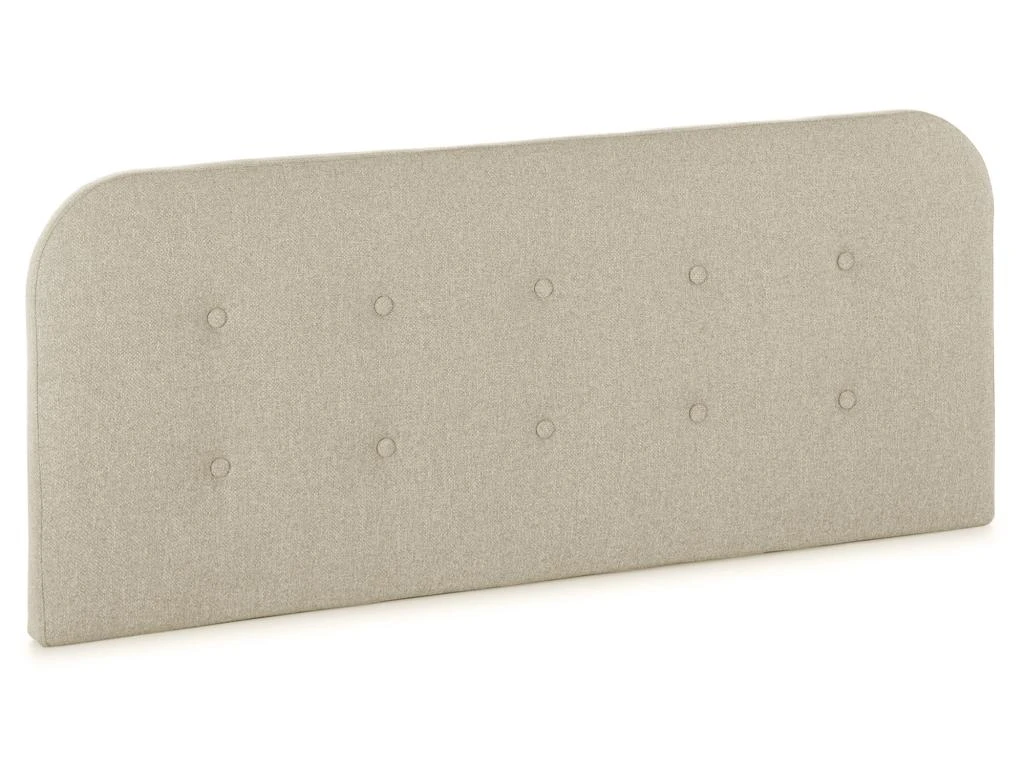 Tête De Lit Tapissée Saona 140x60 Cm Couleur Beige, 8 Cm D'épaisseur 3 Tête De Lit Tapissée Saona 140x60 Cm Couleur Beige, 8 Cm D'épaisseur