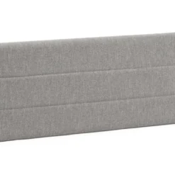 Tête De Lit Tapissée Miconos 150x60 Cm Couleur Gris, 8 Cm D'épaisseur