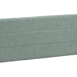 Tête De Lit Tapissée Miconos 160x60 Cm Couleur Vert, 8 Cm D'épaisseur