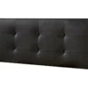 Tête De Lit Carla 140x60 Cm Noir, Rembourrée De Mousse 2 Tête De Lit Carla 140x60 Cm Noir, Rembourrée De Mousse -Sominova Soldes Boutique tete de lit et pont de lit 10756205