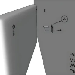 Tête De Lit Carla 150x60 Cm Noir, Rembourrée De Mousse -Sominova Soldes Boutique tete de lit et pont de lit 10759753