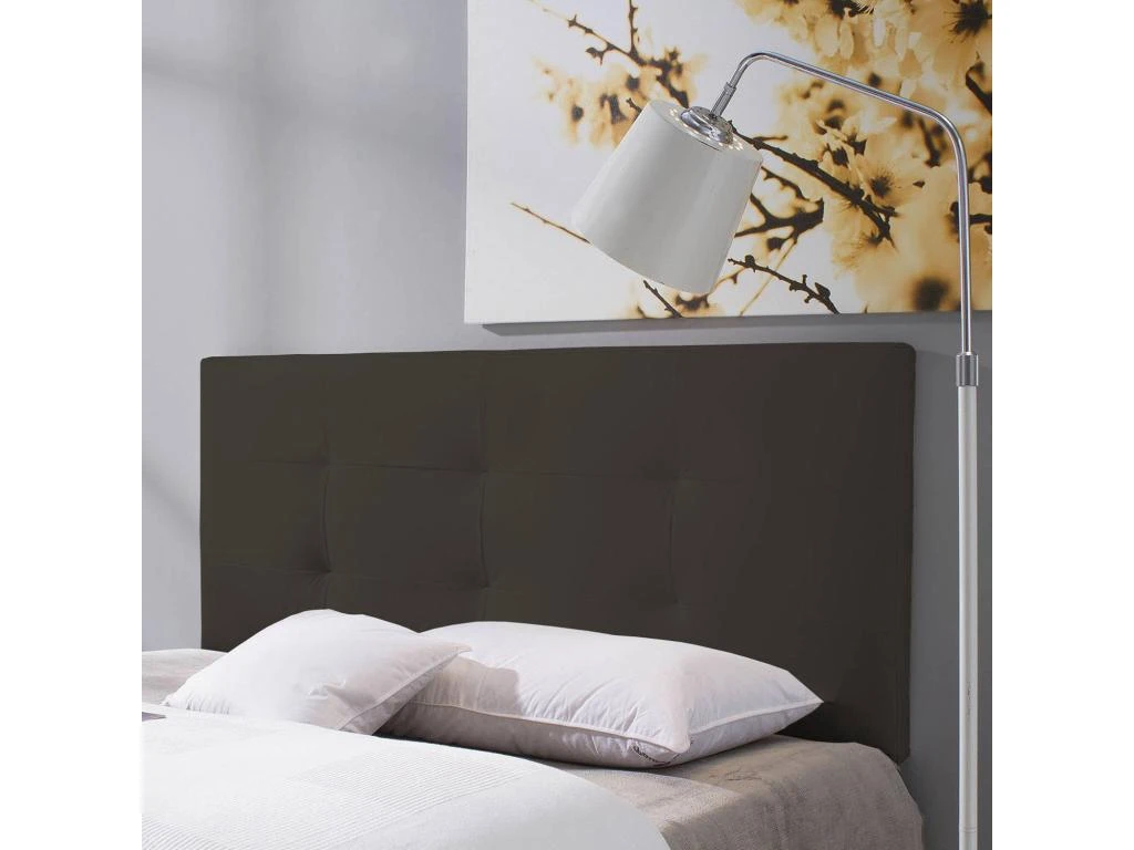 Tête De Lit Carla 140x60 Cm Chocolat, Rembourrée De Mousse 4 Tête De Lit Carla 140x60 Cm Chocolat, Rembourrée De Mousse – Image 2