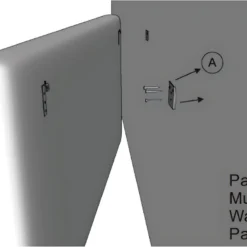 Tête De Lit Rombo 140x60 Cm Noir, Rembourrée De Mousse -Sominova Soldes Boutique tete de lit et pont de lit 10760481