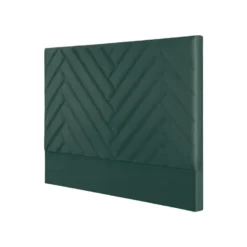 Tête De Lit 150 Cm - Velours - Bleu Canard - SUKIALI -Sominova Soldes Boutique tete de lit et pont de lit 10880983