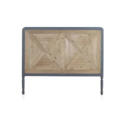 Tête De Lit 145 Cm Bois/Gris- ANNETTE 8 Tête De Lit 145 Cm Bois/Gris- ANNETTE -Sominova Soldes Boutique tete de lit et pont de lit 11122511