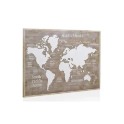 Tête De Lit Mappemonde 165 Cm Bois/Blanc - AMBER 7 Tête De Lit Mappemonde 165 Cm Bois/Blanc - AMBER -Sominova Soldes Boutique tete de lit et pont de lit 11123103