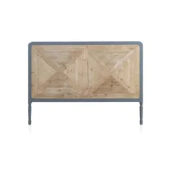 Tête De Lit 165 Cm Bois/Gris- ANNETTE -Sominova Soldes Boutique tete de lit et pont de lit 11123119