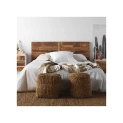 Tête De Lit 145 Cm Bois/Blanc - MAELYS 7 Tête De Lit 145 Cm Bois/Blanc - MAELYS -Sominova Soldes Boutique tete de lit et pont de lit 11123143