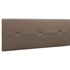 Tête De Lit Prado 3 Boutons Similicuir 160X55X4Cm Chocolat - Venprodin