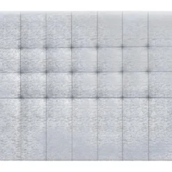 Tête De LitTissu 160X120X4Cm Gris - Venprodin