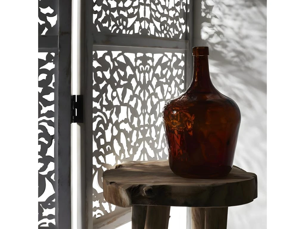 ROLNA - Tête De Lit Ajourée 140cm Bois De Paulownia Blanc 6 ROLNA - Tête De Lit Ajourée 140cm Bois De Paulownia Blanc – Image 4