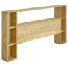Tête De Lit Avec Rangements Zao Bois Naturel 120 Cm -Sominova Soldes Boutique tete de lit et pont de lit 13077939