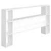Tête De Lit Avec Rangements Zao Blanc 140 Cm -Sominova Soldes Boutique tete de lit et pont de lit 13077965