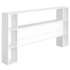 Tête De Lit Avec Rangements Zao Blanc 140 Cm