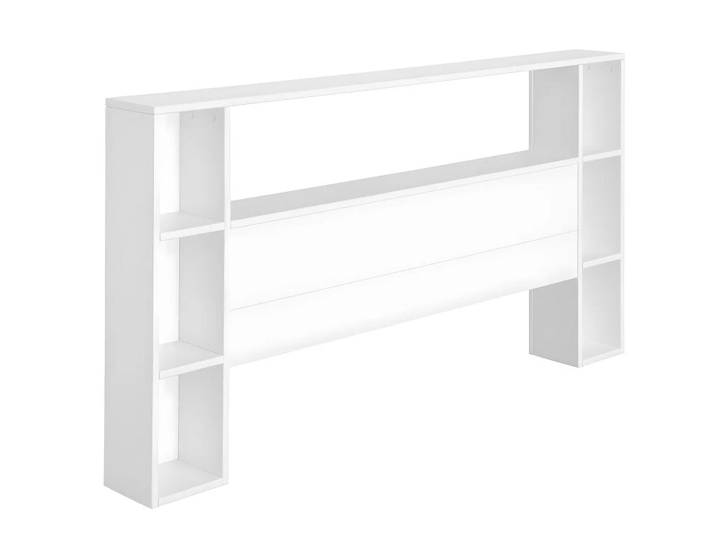 Tête De Lit Avec Rangements Zao Blanc 140 Cm 3 Tête De Lit Avec Rangements Zao Blanc 140 Cm