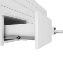 Tête De Lit Avec Chevets Friz Blanc 160 Cm 9 Tête De Lit Avec Chevets Friz Blanc 160 Cm -Sominova Soldes Boutique tete de lit et pont de lit 13077981