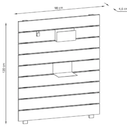 Tête De Lit Enfant Joan Blanc -Sominova Soldes Boutique tete de lit et pont de lit 13078015