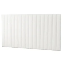 Panneaux Muraux Tête De Lit - 220 Cm - Tissu Bouclette - Blanc - GONDA De Pascal Morabito -Sominova Soldes Boutique tete de lit et pont de lit 1373031