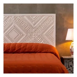 Tête De Lit 160 Cm Bois/Blanc Cassé N°2 - ANGOLA 6 Tête De Lit 160 Cm Bois/Blanc Cassé N°2 - ANGOLA -Sominova Soldes Boutique tete de lit et pont de lit 14477479