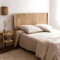 Tête De Lit En Bois De Manguier Palmyre 8 Tête De Lit En Bois De Manguier Palmyre -Sominova Soldes Boutique tete de lit et pont de lit 15894899