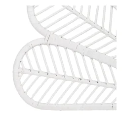 Tête De Lit 160 Cm Rotin/Blanc - VAYINA -Sominova Soldes Boutique tete de lit et pont de lit 17627347