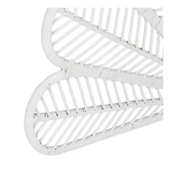 Tête De Lit 160 Cm Rotin/Blanc - VAYINA -Sominova Soldes Boutique tete de lit et pont de lit 17627349