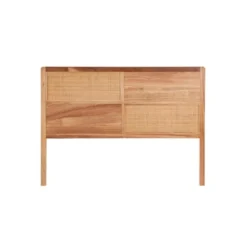 Tête De Lit 160 Cm Bois/Rotin - DAKUNA