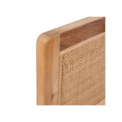 Tête De Lit 160 Cm Bois/Rotin - DAKUNA -Sominova Soldes Boutique tete de lit et pont de lit 17627481