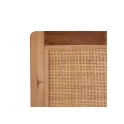 Tête De Lit 160 Cm Bois/Rotin - DAKUNA -Sominova Soldes Boutique tete de lit et pont de lit 17627483