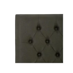 Tête De Lit Tapissée 155 Cm Bois/Tissu Vert Foncé - PINADA -Sominova Soldes Boutique tete de lit et pont de lit 17627491